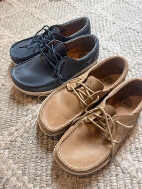 LEMS MARINER BOAT SHOES LOAFERS MENS 9 SET OF TWO